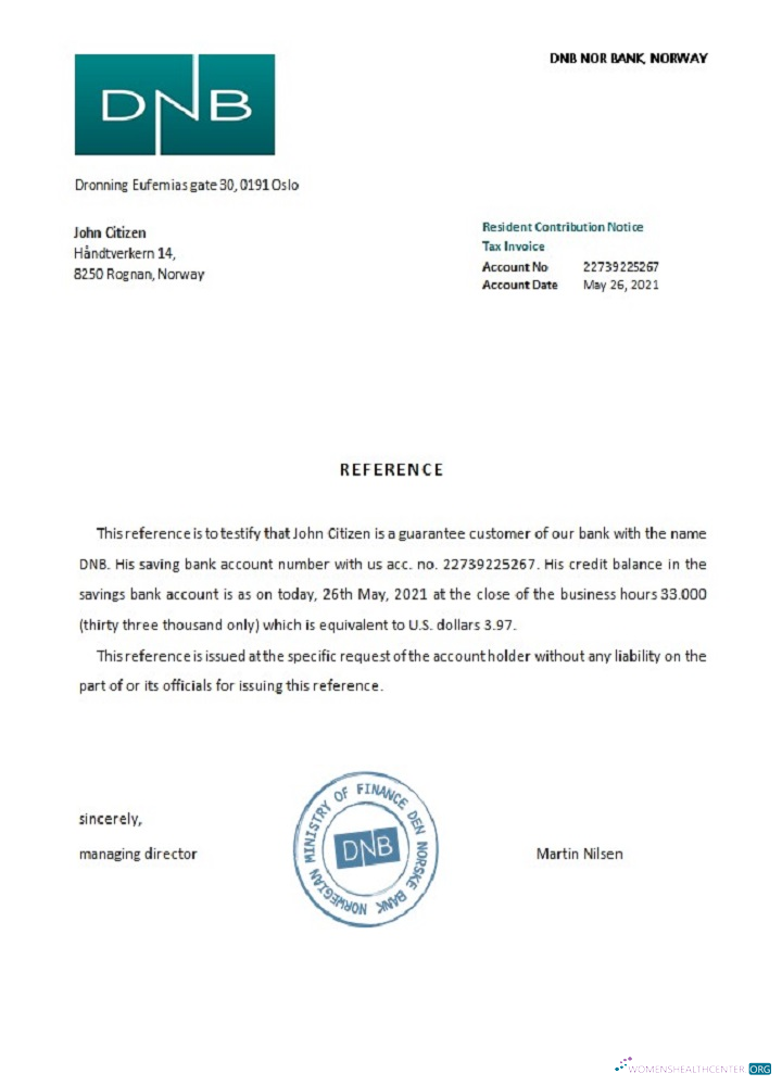 Download Norway DNB reference Photoshop template